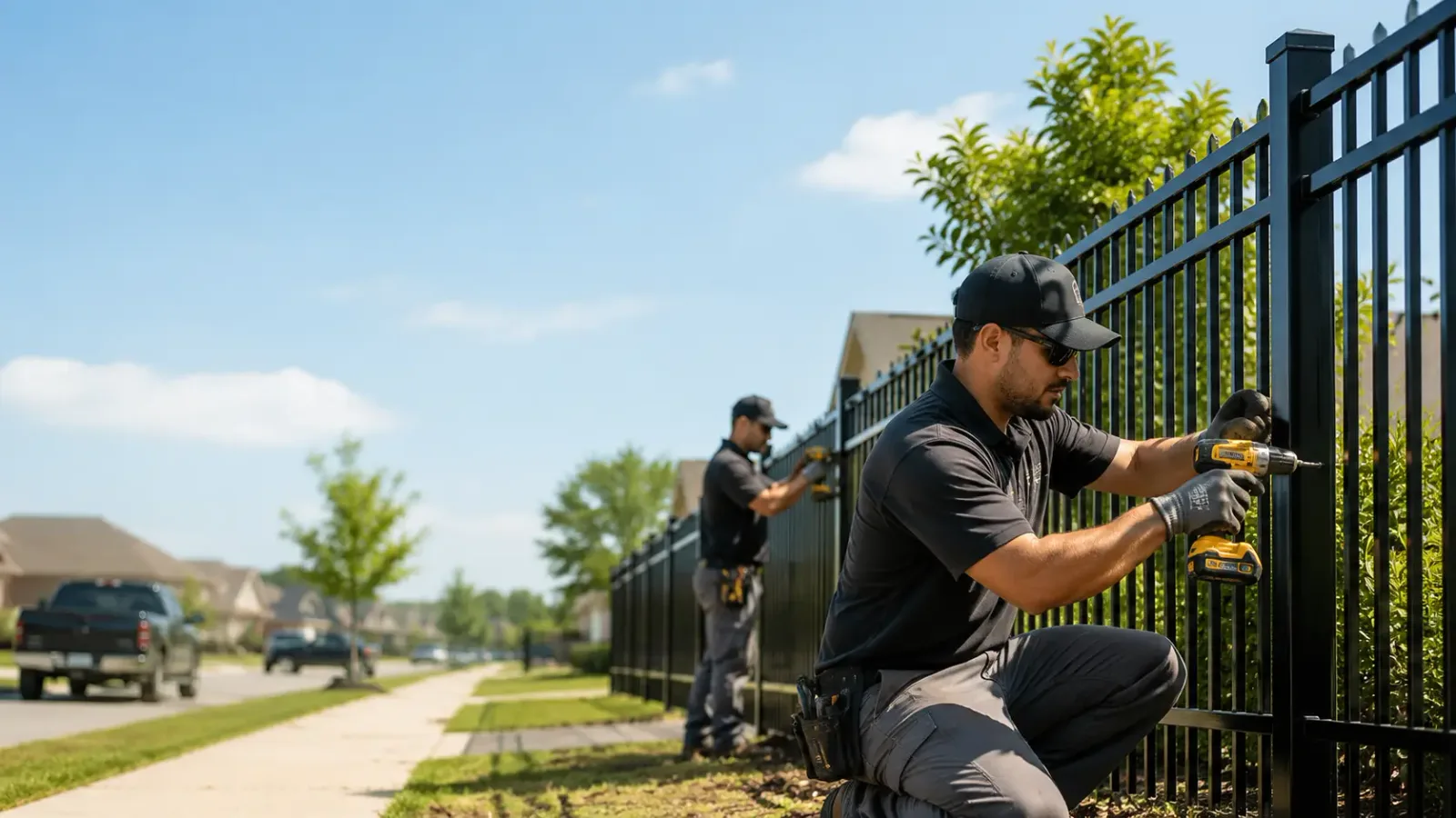 Metal Fence Installation in Hudson, MI
